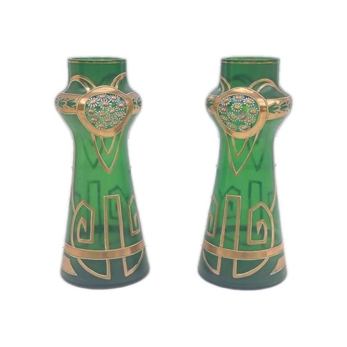 Pair bohemian jugendstil - pair, of