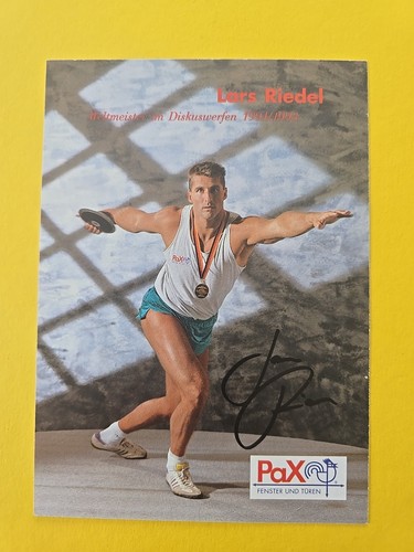 Lars riedel autographe signé - lars,