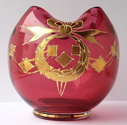 Vase verre art déco - en,